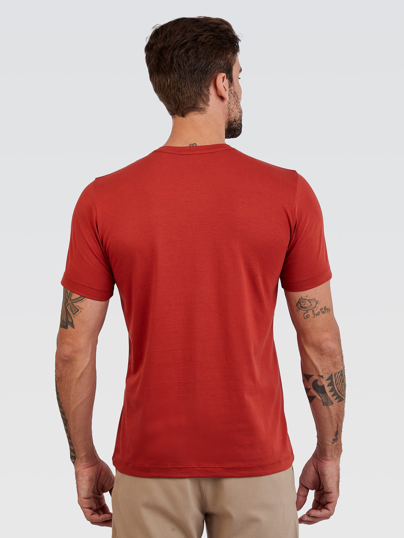 Camiseta Básica Pima Terracota