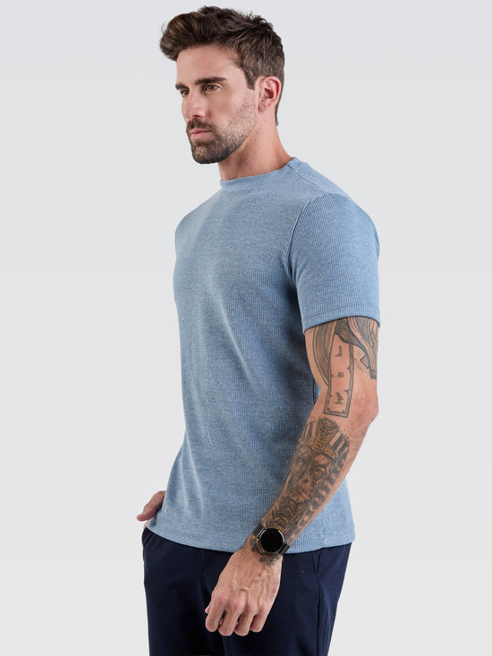 Camiseta New Tricot Azul Claro