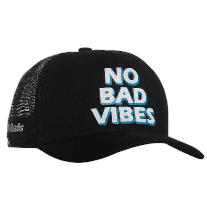 Boné itals No Bad Vibes Preto