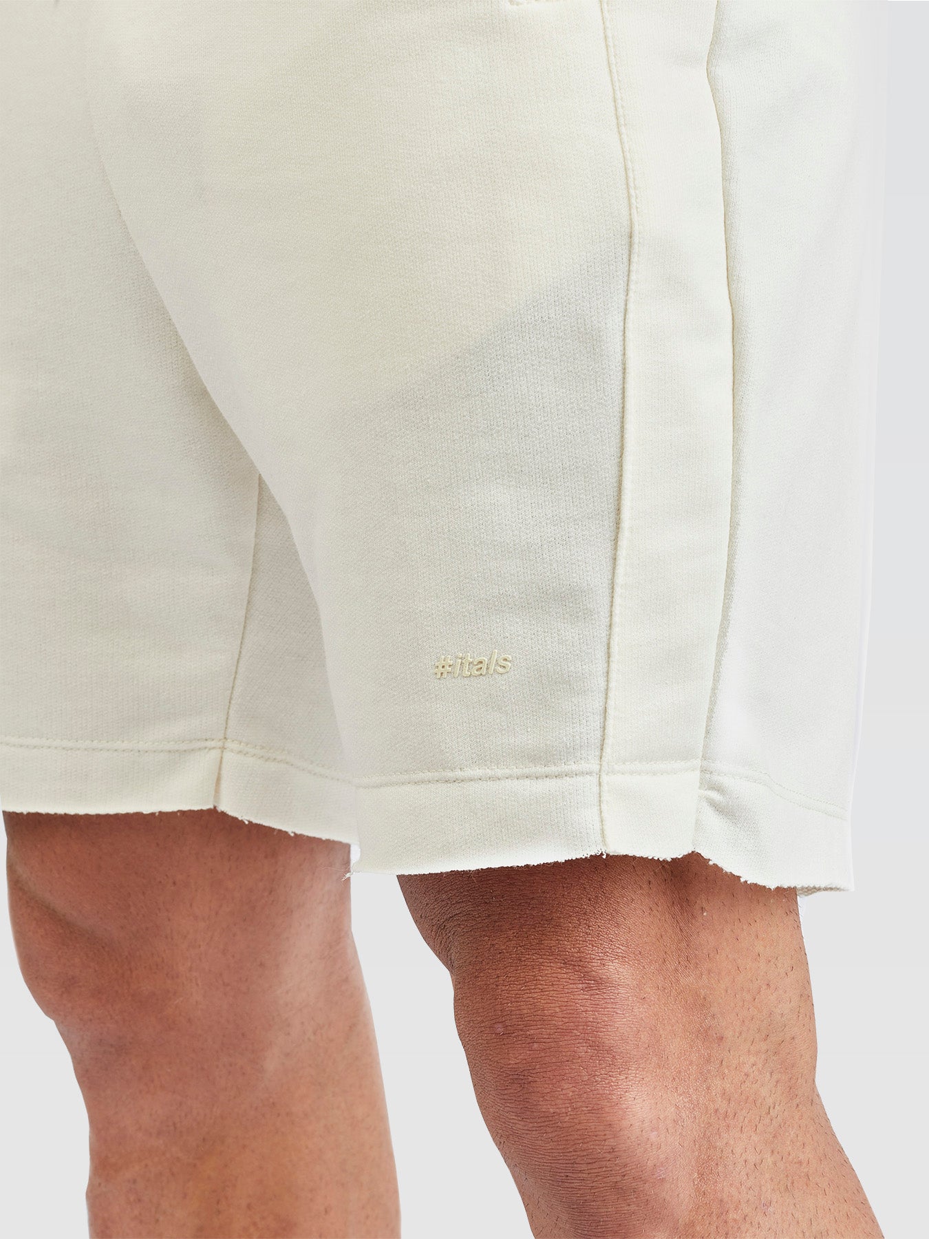 Bermuda Itals Moletinho Off-White