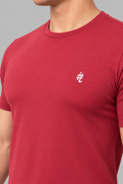 Camiseta Algodão Egípcio #itals Haters Vermelha