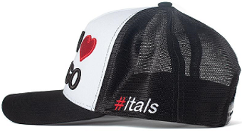 Bone Itals Frita Comigo Preto