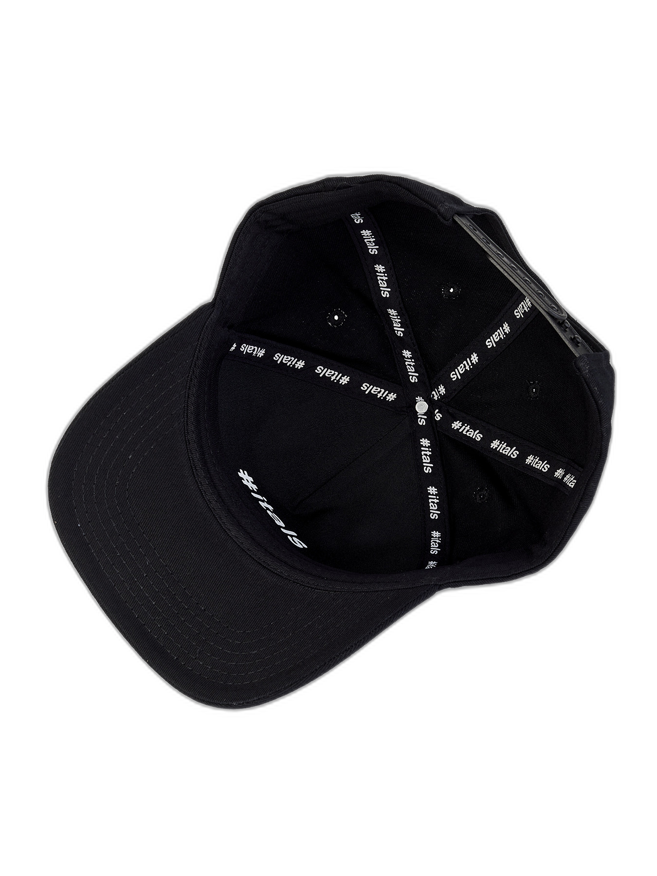 Boné Itals Preto Rose