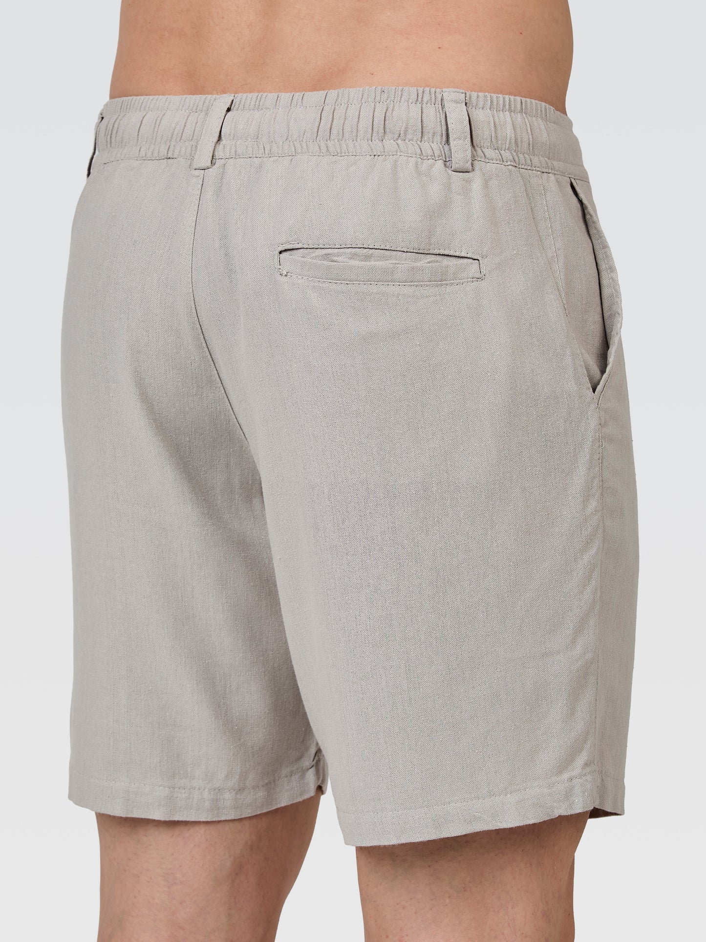 Short Alfaiataria Cinza