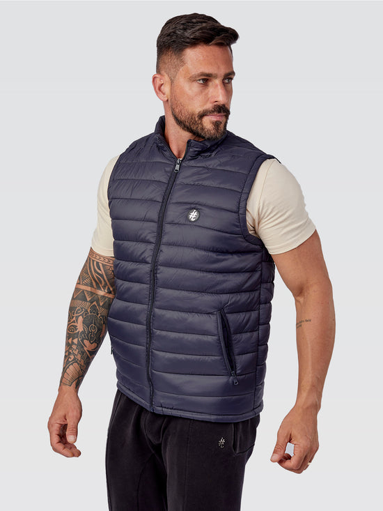 Colete itals Bomber Azul Marinho