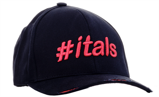 Boné Itals Preto Clássico Red