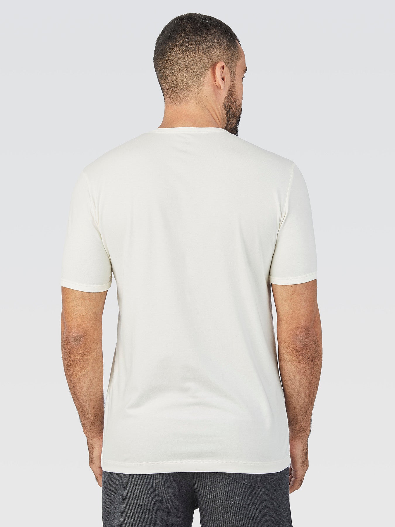 Camiseta Henley Off-White