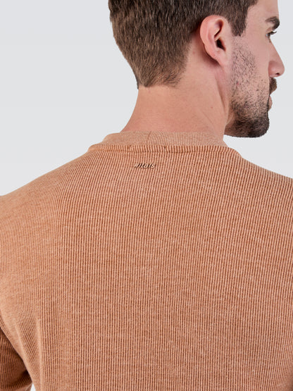 Suéter Tricot Ferrugem