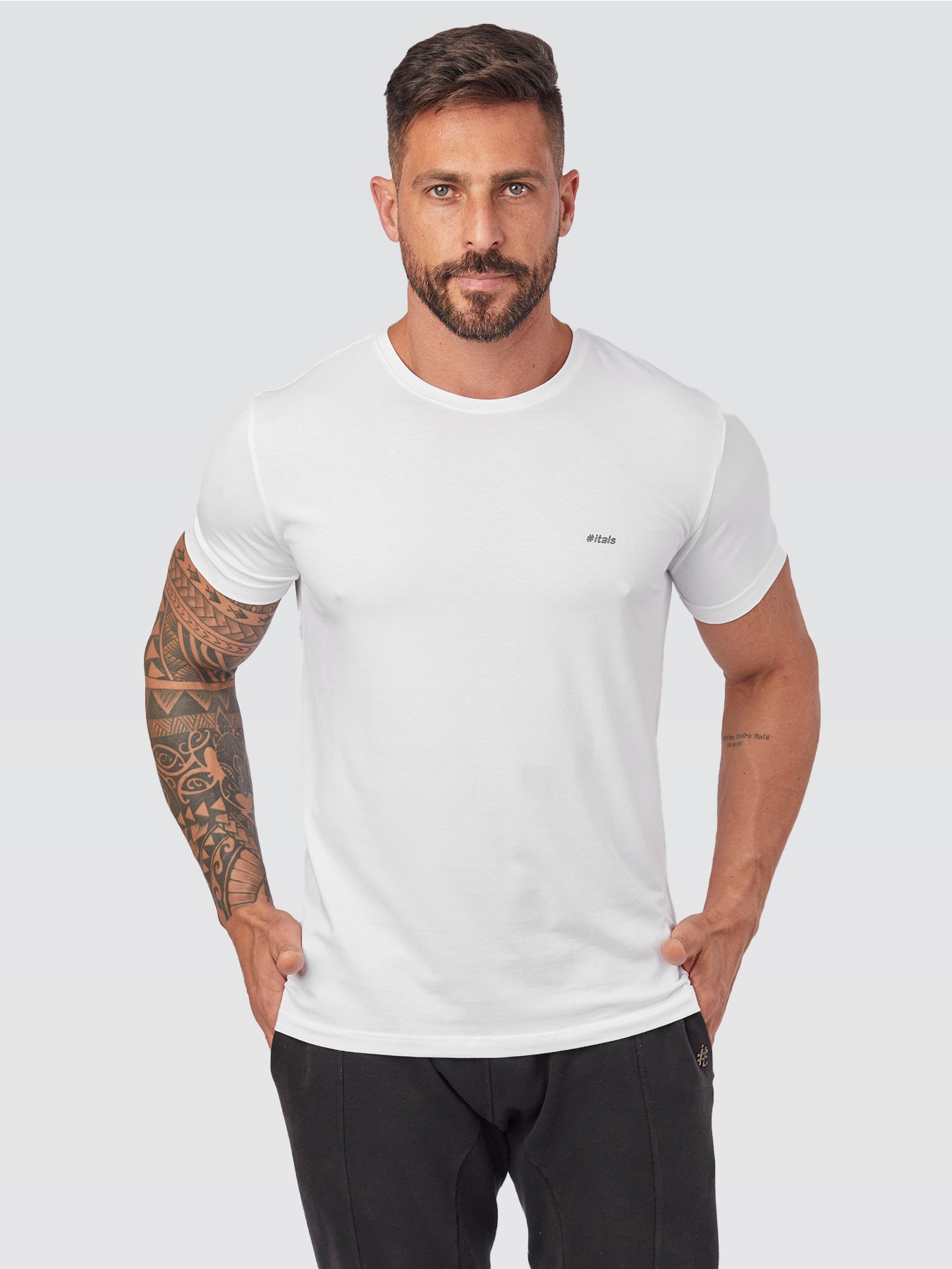 Camiseta Básica Cyber Branco
