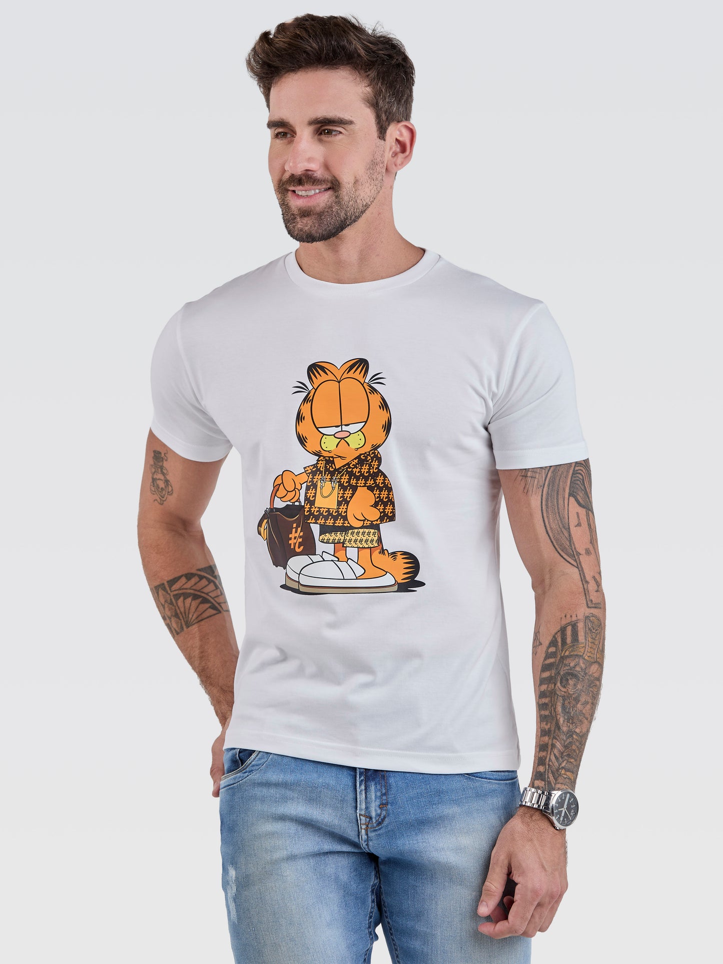 Camiseta Pima Anti-Monday Branco