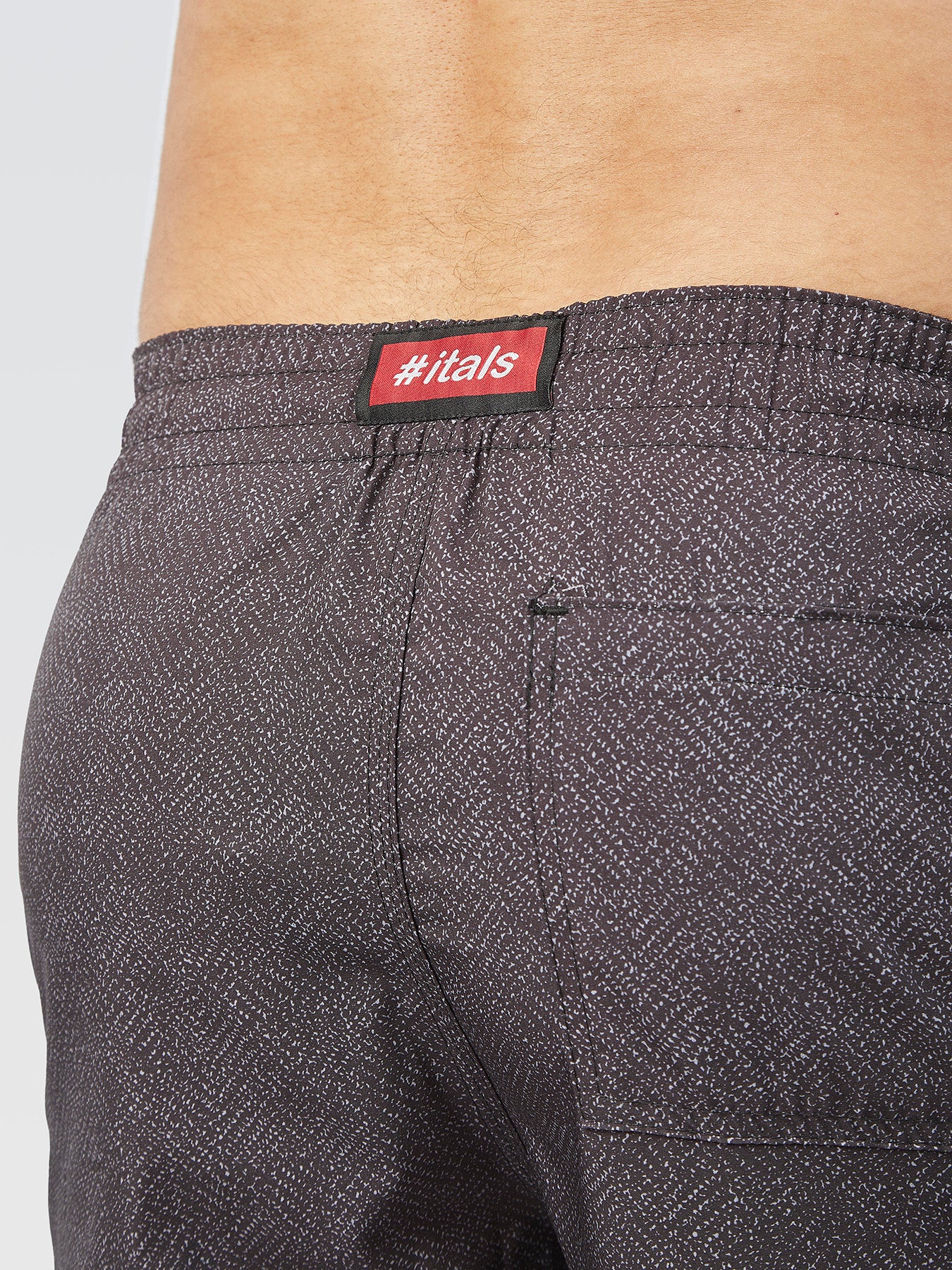 Short Praia Preto Chapisco