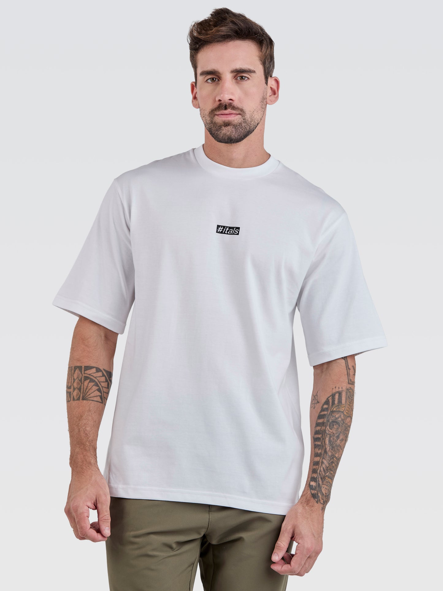 Camiseta Pima Oversized Since 2012 White