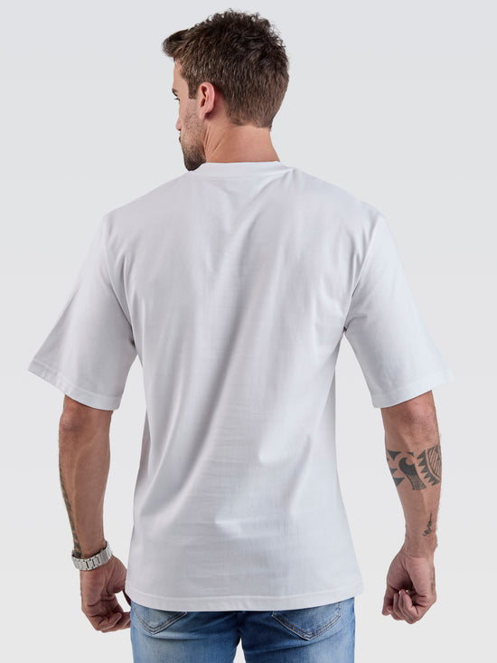 Camiseta Pima Oversized Mythology Branco