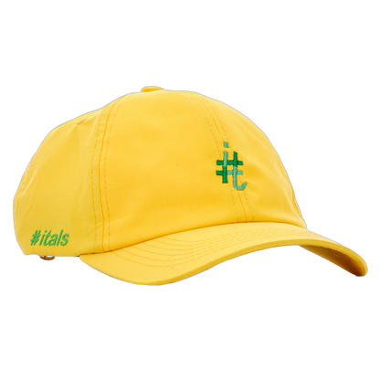 Boné itals Brasão Brasil Amarelo