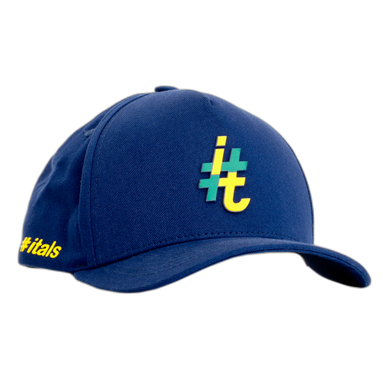 Boné itals Brasão Brasil Azul