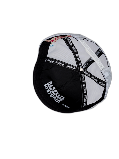 Boné itals Make you Rich Branco