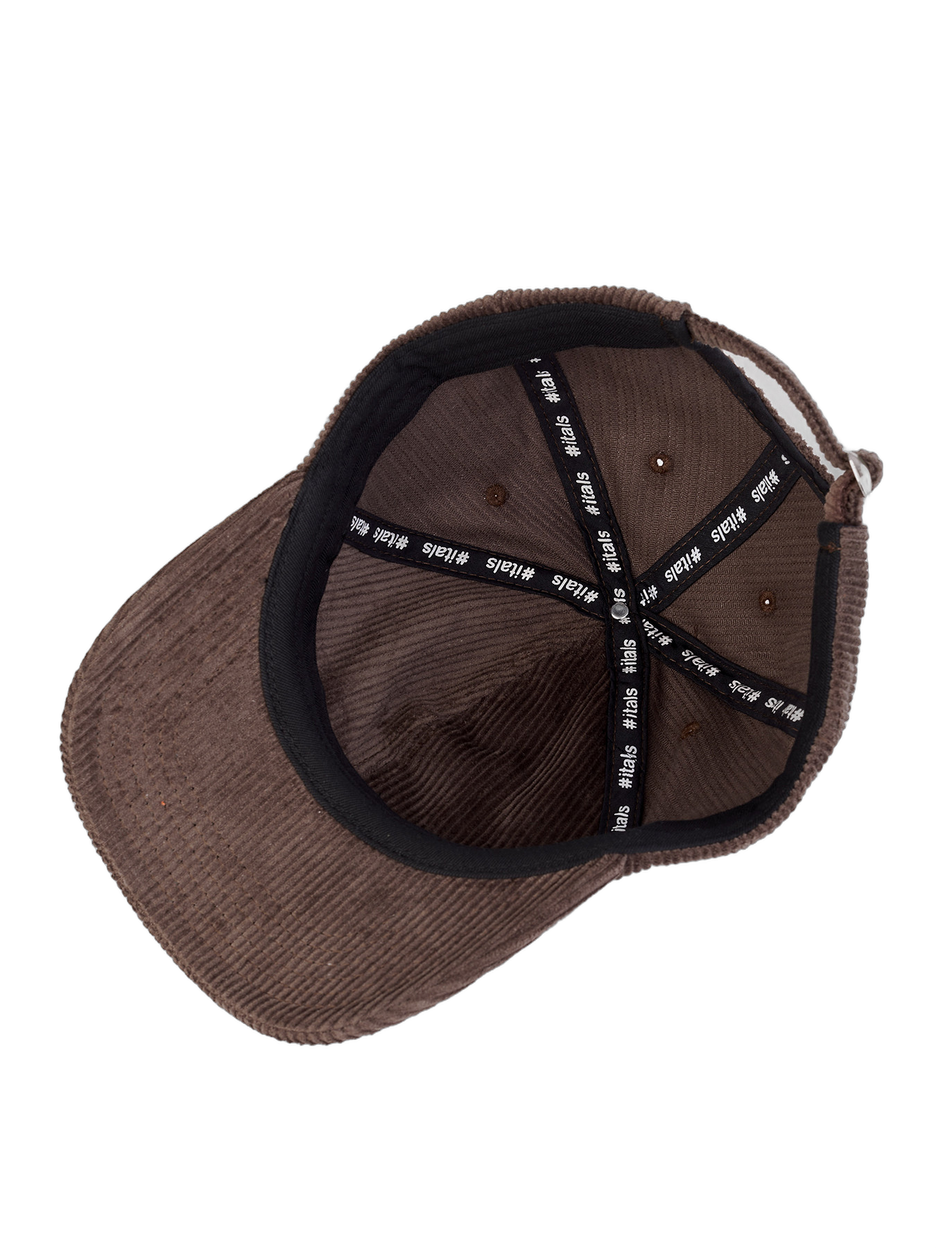 Boné Itals Dad Hat Veludo Brasão Branco