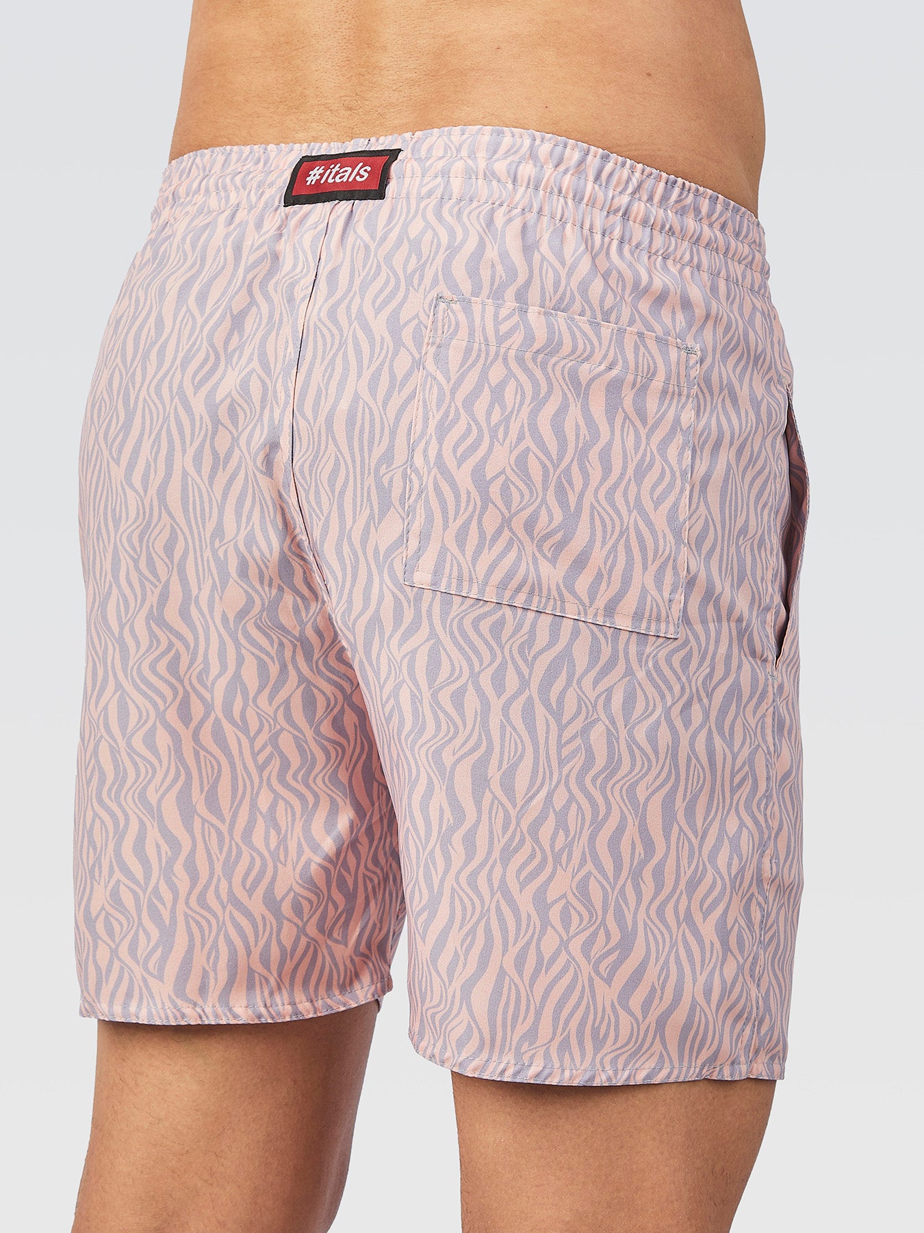 Short Praia Rosa Tropical