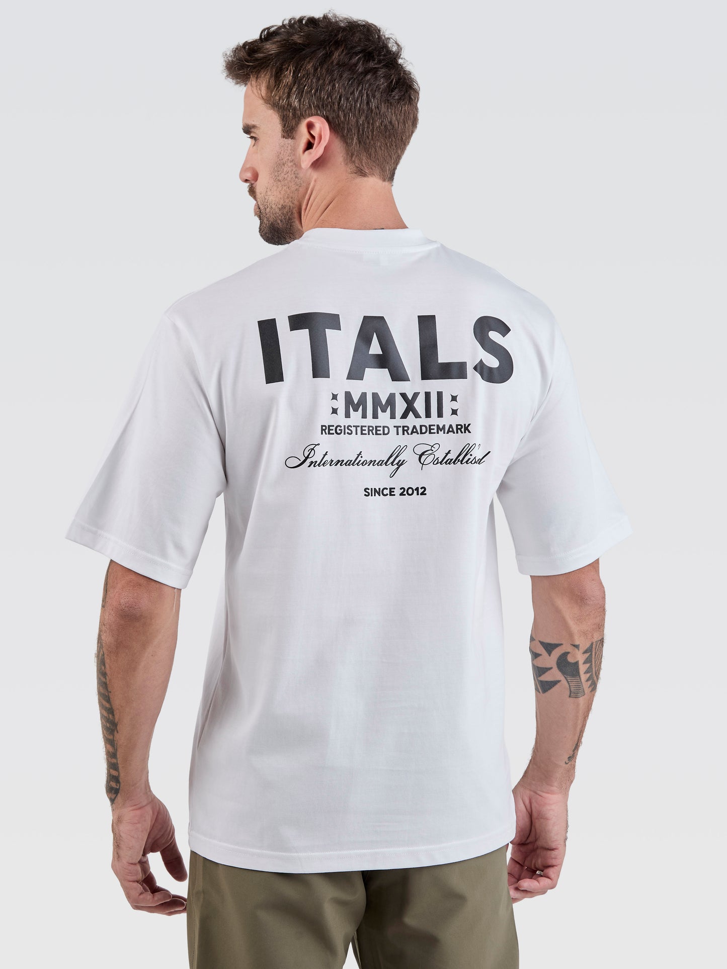 Camiseta Pima Oversized Since 2012 White