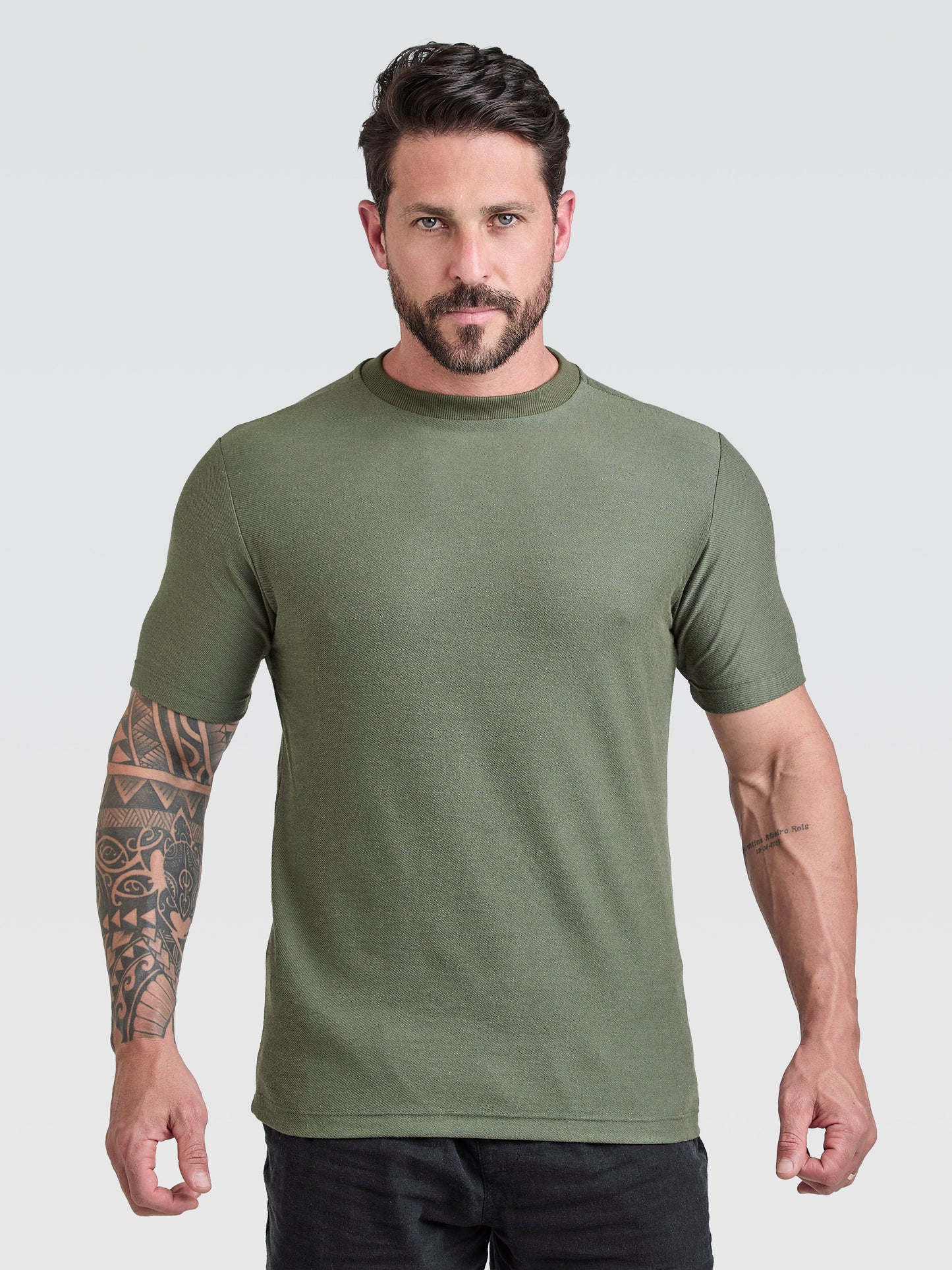 Camiseta New Textura Verde
