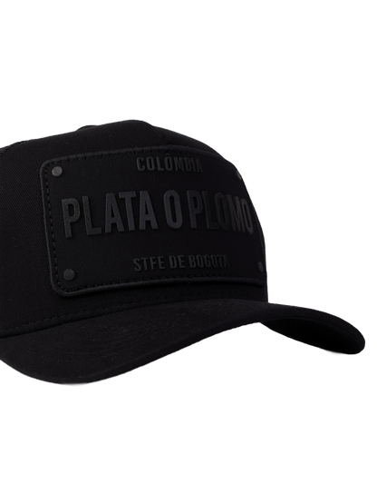 Boné Plata o Plomo Preto