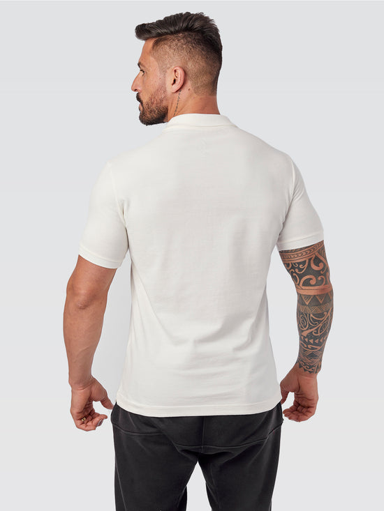 Camisa Polo Itals Off White