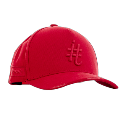 Boné itals Brasão Red Destroyed