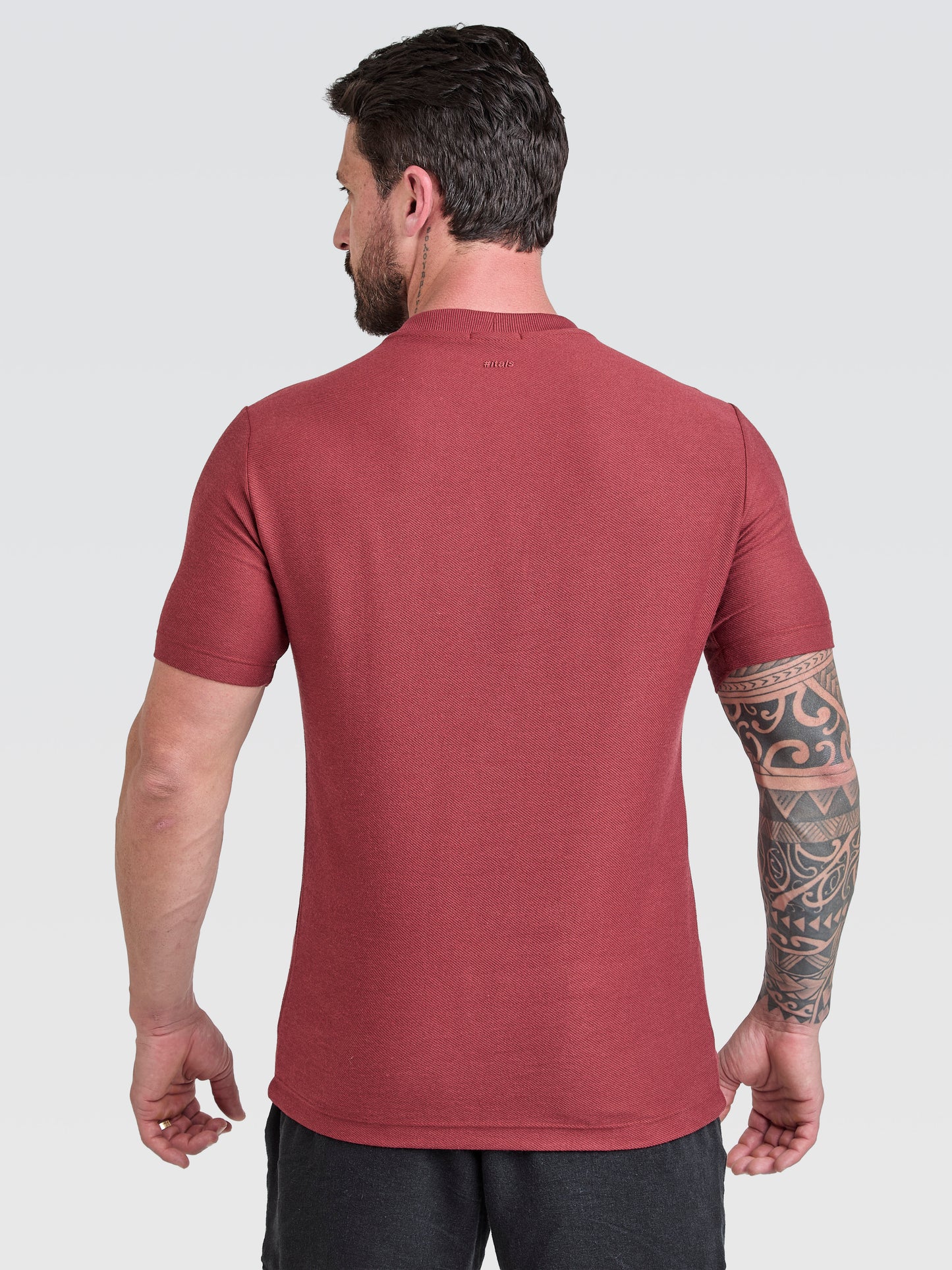 Camiseta New Textura Vinho