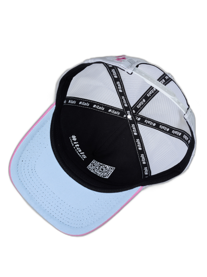 Boné Vintage Azul Bebê