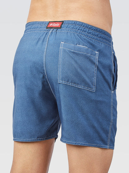 Short Praia Azul Escuro Chapisco