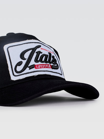 Boné Dad Hat #itals Impossible Preto