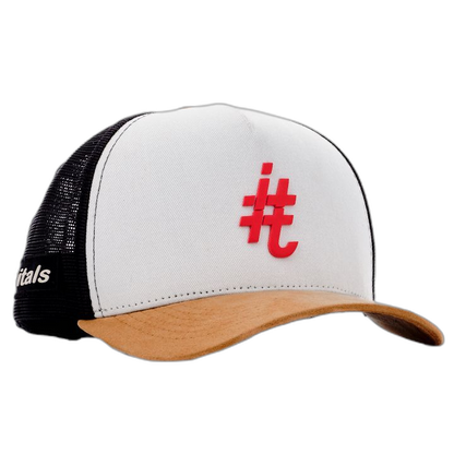 Boné itals Brasao Tricolor