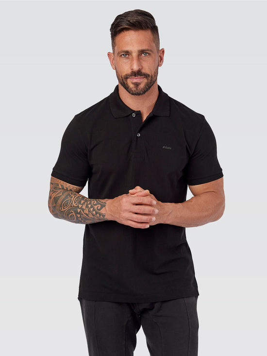 Camisa Polo Peruana Black