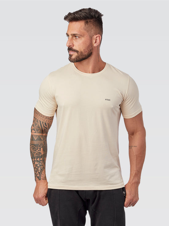 Camiseta Básica Cyber Areia