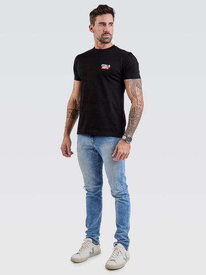 Camiseta Pima Departamento Preto