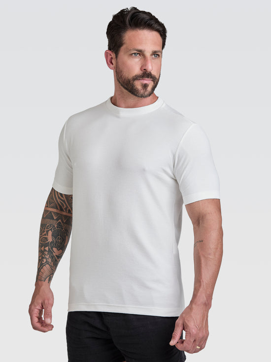 Camiseta New Textura Branco