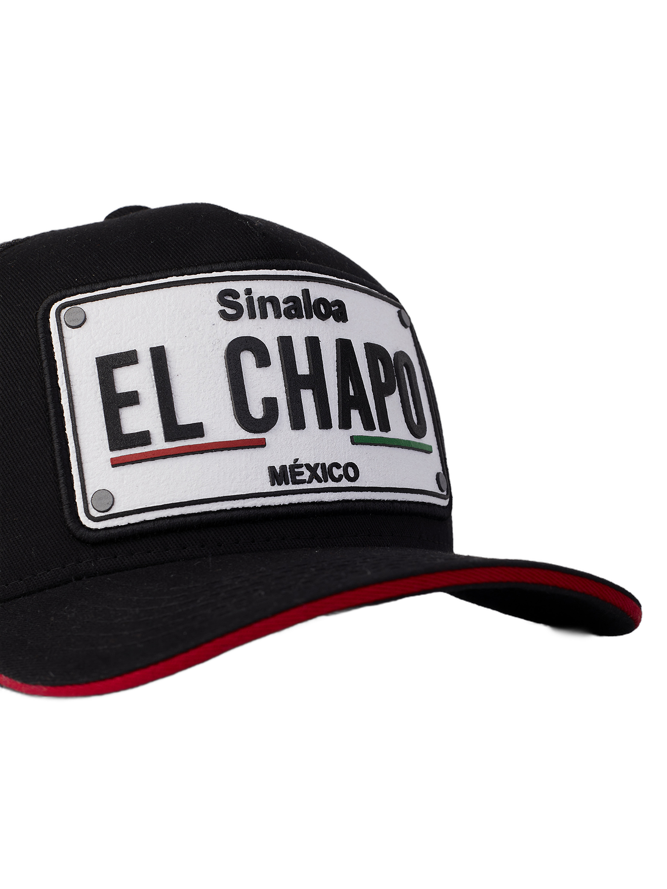 Boné itals El Chapo Preto