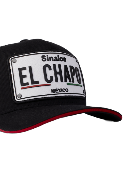 Boné itals El Chapo Preto
