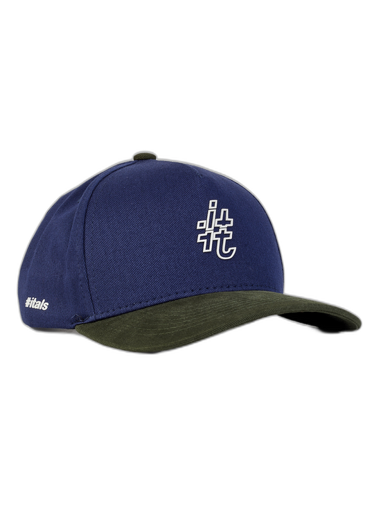 Boné Itals Marinho Aba Verde