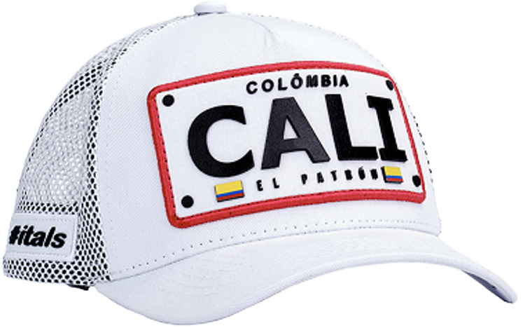 Boné itals Cali Branco