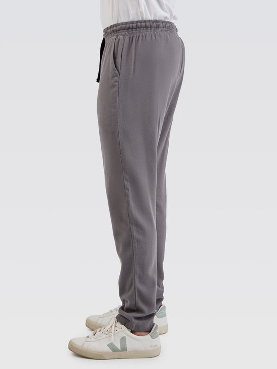 Calça Linho Cinza