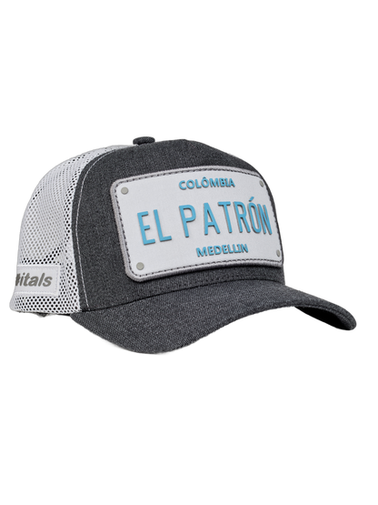 Boné itals El Patron Cinza e Azul