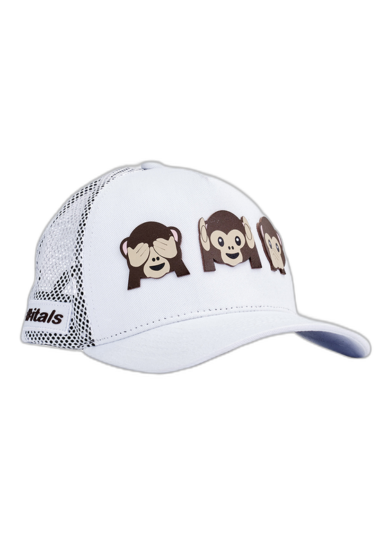 Boné itals Monkeys Branco