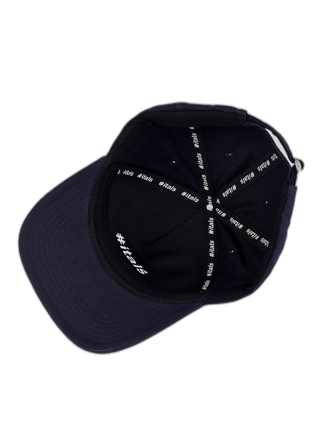 Boné Itals Marinho Brasão Branco Contour
