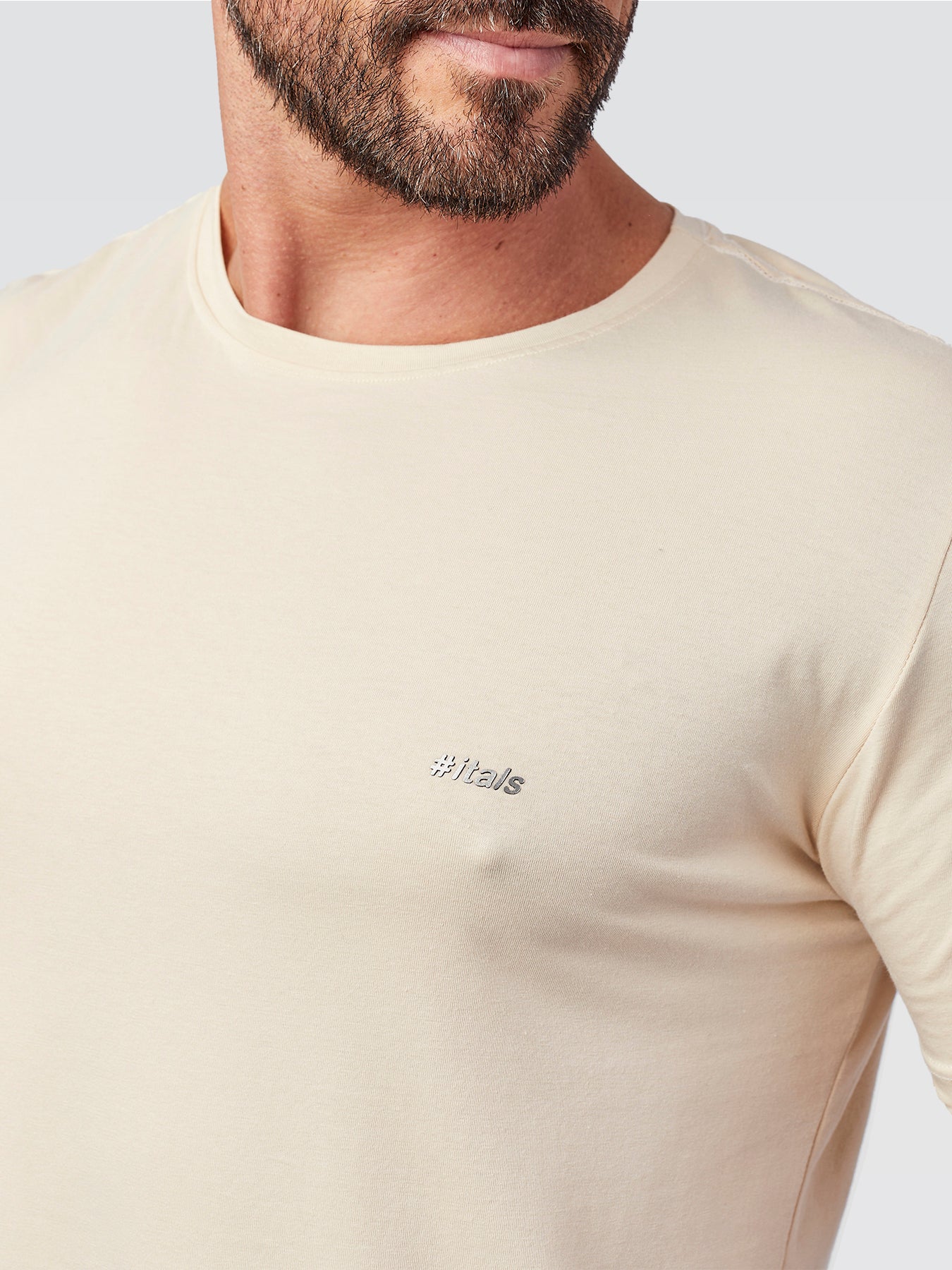 Camiseta Básica Cyber Areia