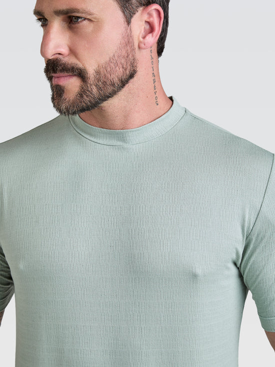 Camiseta Lino Vicenza Verde