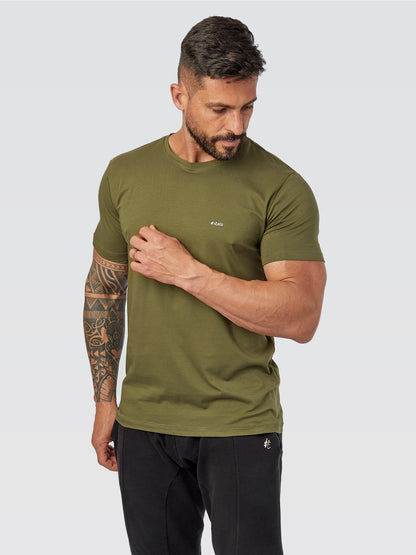 Camiseta Básica Cyber Musgo