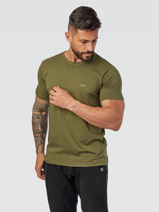 Camiseta Básica Cyber Musgo