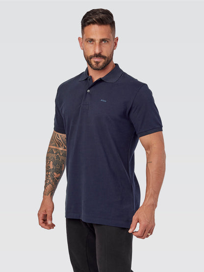 Camisa Polo Peruana Marinho