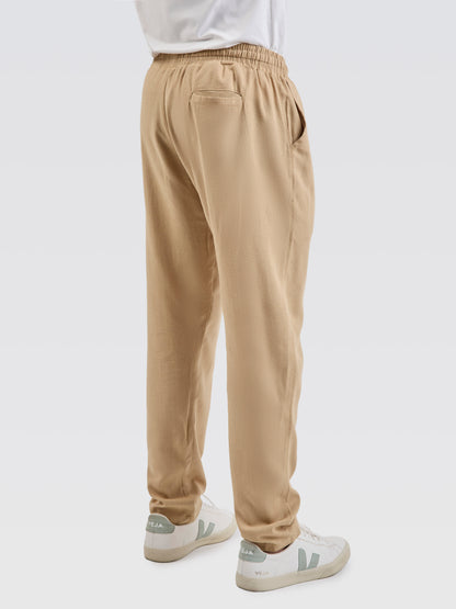 Calça Linho Mostarda